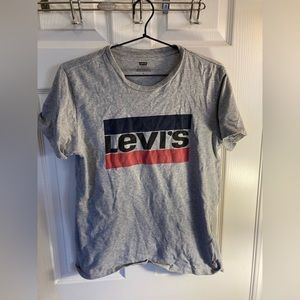 Levi's Logo Graphic T-Shirt Grey